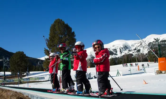 Fin de semana en la nieve con los niños en Cataluña