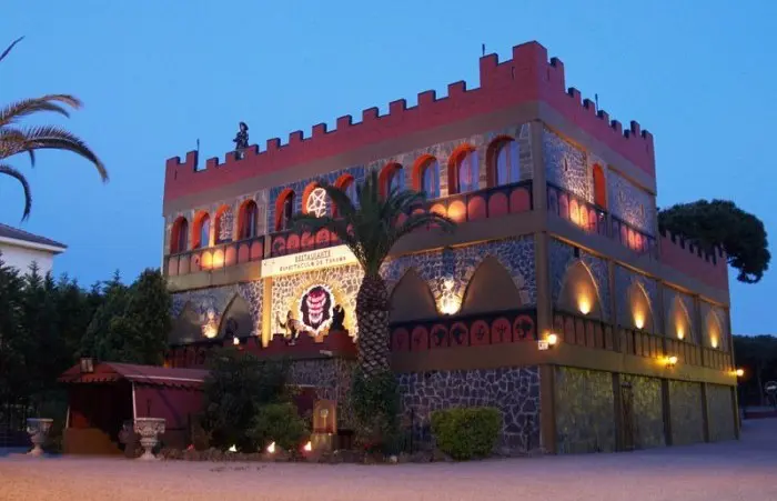 Restaurante El Castillo de las Tinieblas, en Gavà, Barcelona, Cataluña