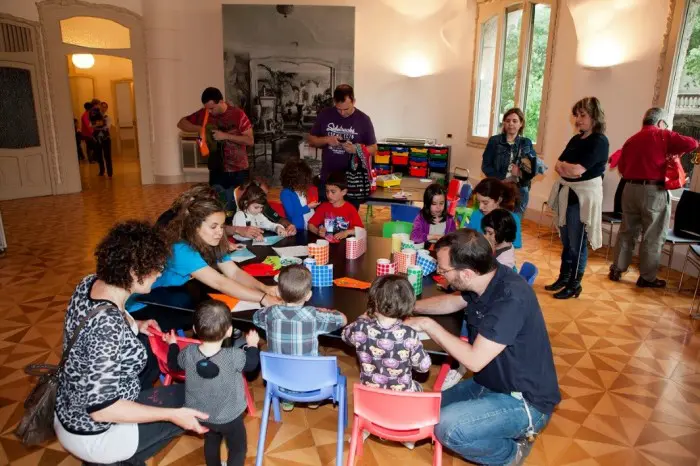 Talleres infantiles en La Pedrera, en Barcelona