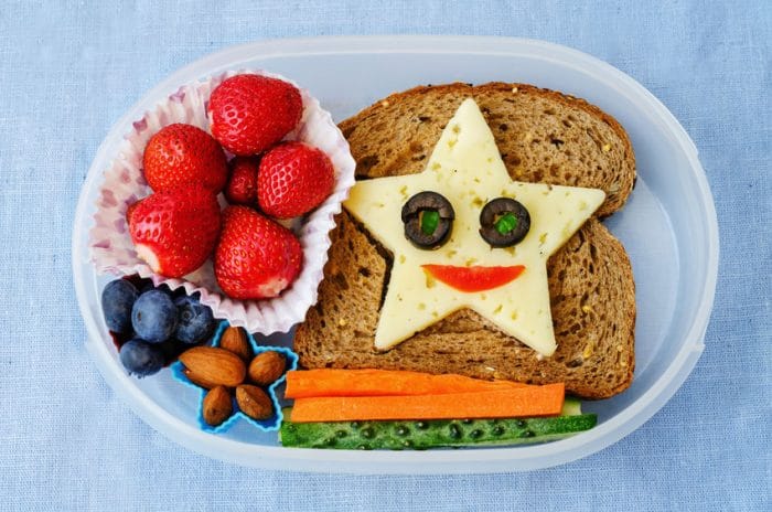 Merienda niños
