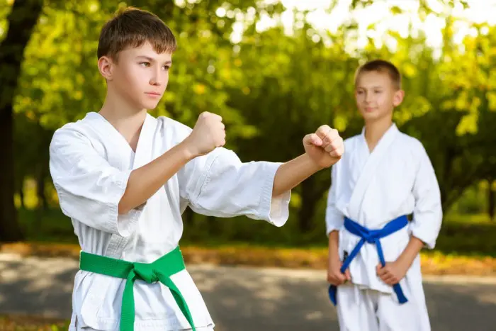 Taekwondo infantil