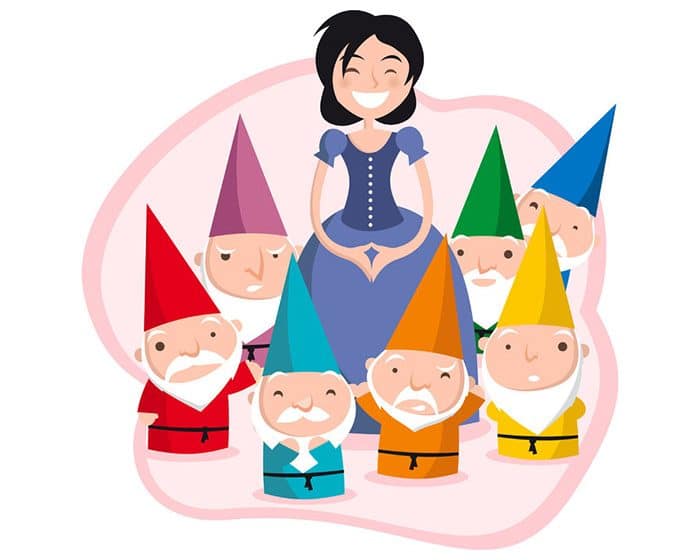 Blancanieves y los siete enanitos