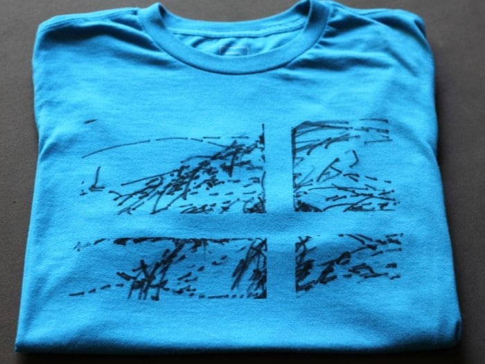 Camiseta personalizada con garabatos infantiles Manualidades para el Día del Padre