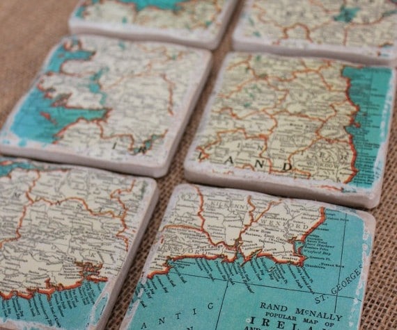Posavasos personalizados Manualidades para el Día del Padre