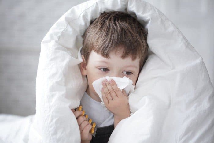 Rinofaringitis en niños