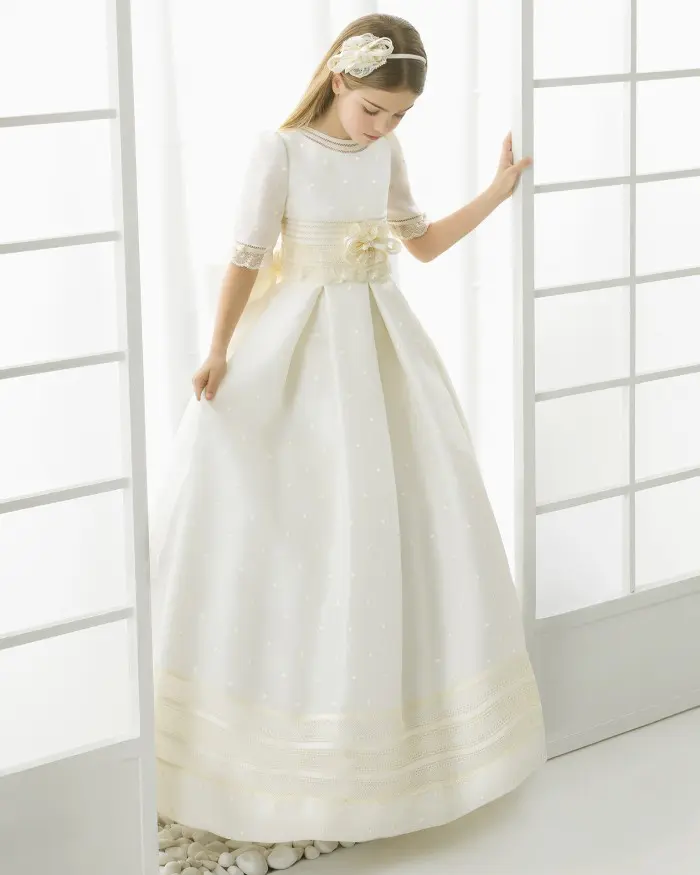 Vestido de comunión niña Rosa Clara 2016