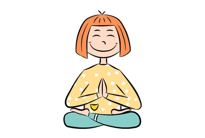 Yoga postura montaña