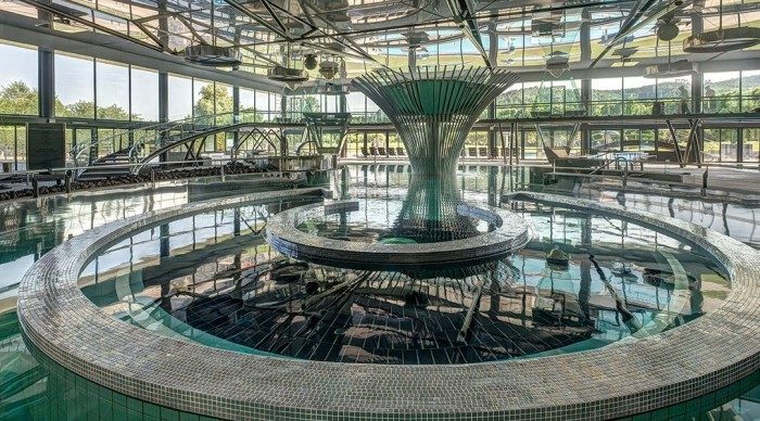 Balneario Magma Spa, en Santa Coloma de Farnés, Girona, Cataluña