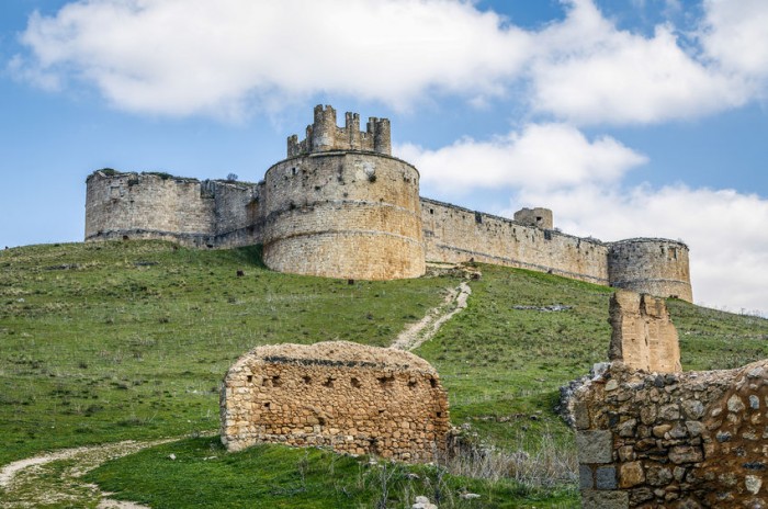 Vacaciones Berlanga de Duero Castillo, Provincia de Soria, Castilla y León, España
