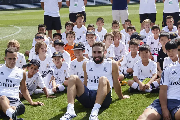 Campamento de fútbol Experience Real Madrid, en Madrid