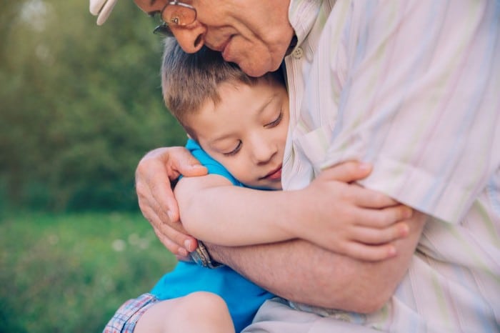 Relacion abuelos nietos