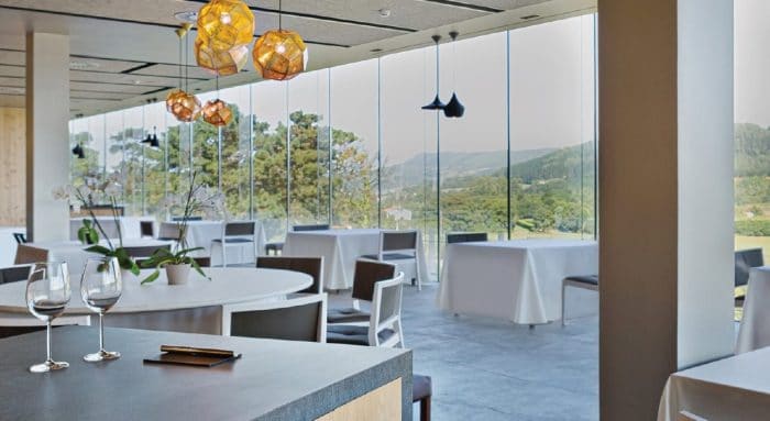 Restaurante Azurmendi, en Bizkaia