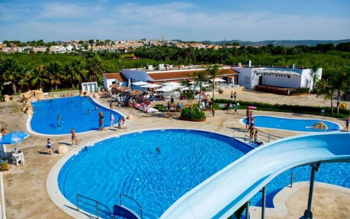 Camping Creixell Beach Resort, en Creixell, Tarragona, España