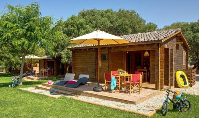 Camping Son Bou, en Alaior, Menorca, España