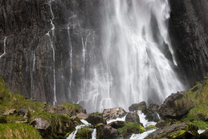 Cascada de Collados del Asón, en Cantabria