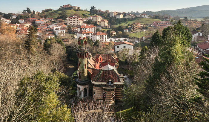 El Capricho, en Comillas, Cantabria