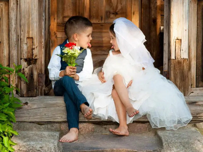 Incluir niños boda