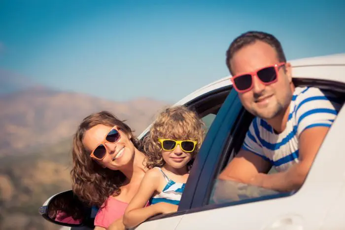 Viajar con niños en coche