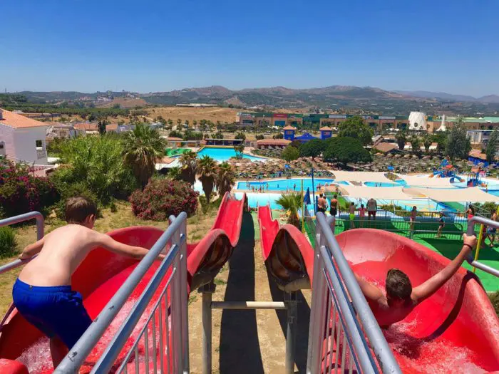 Aquavelis Parque Acuático, en Torre del Mar, Málaga, España