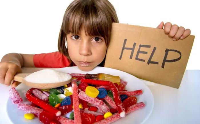 El azúcar afecta al comportamiento y a la concentración de los niños