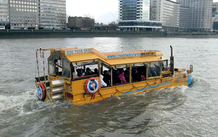 Duck Tour, en Londres