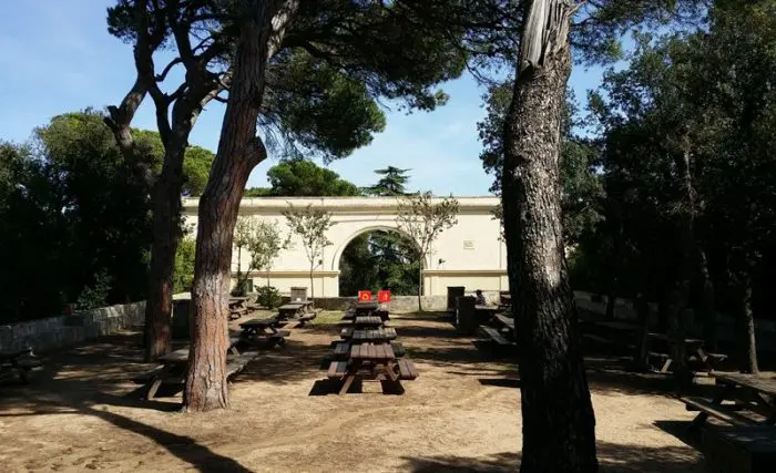 Picnic en Área Panorámica del Tibidabo, Barcelona