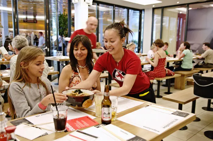 Restaurante Japonés Wagamama Jardines de Tivoli