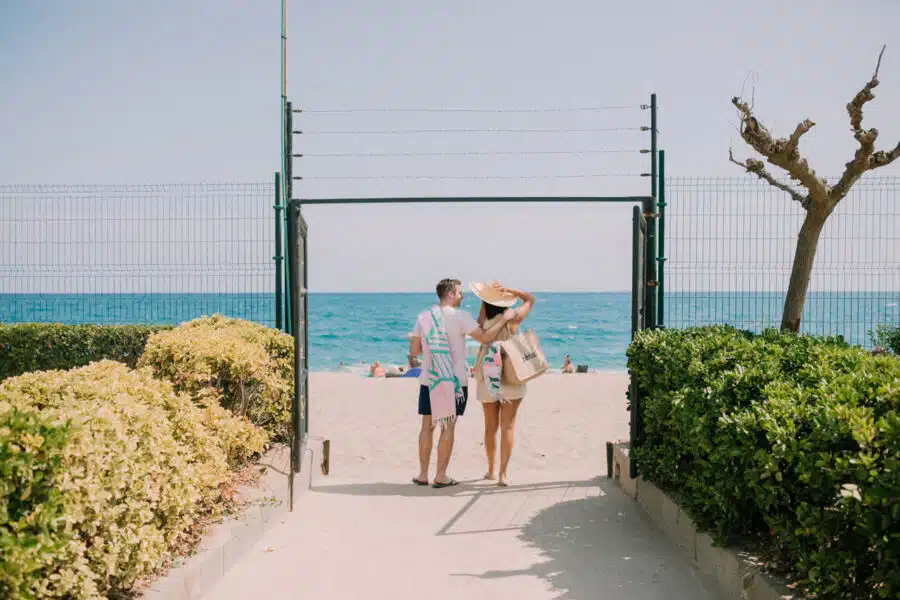 Camping Sènia Caballo de Mar, en Pineda de Mar, Barcelona