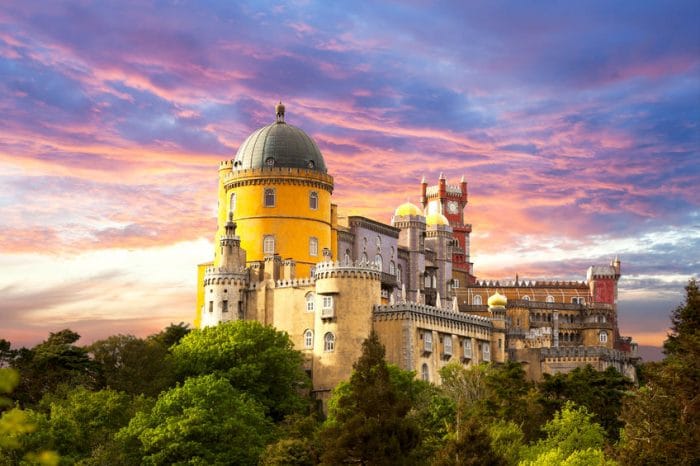 Palacio da Pena, en Sintra, Portugal Palacio da Pena, en Sintra, Portugal