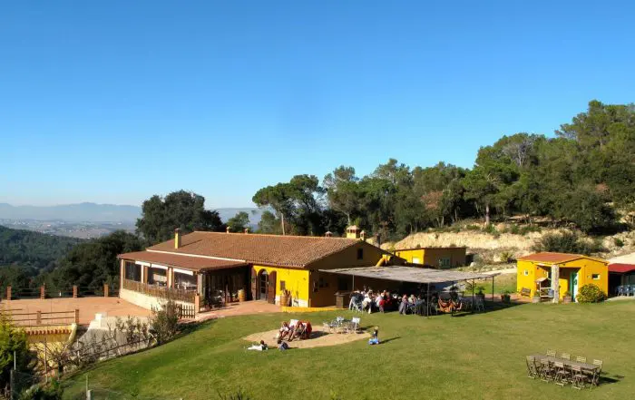 Restaurante Can Parpers, en La Roca del Vallès, Barcelona, Cataluña