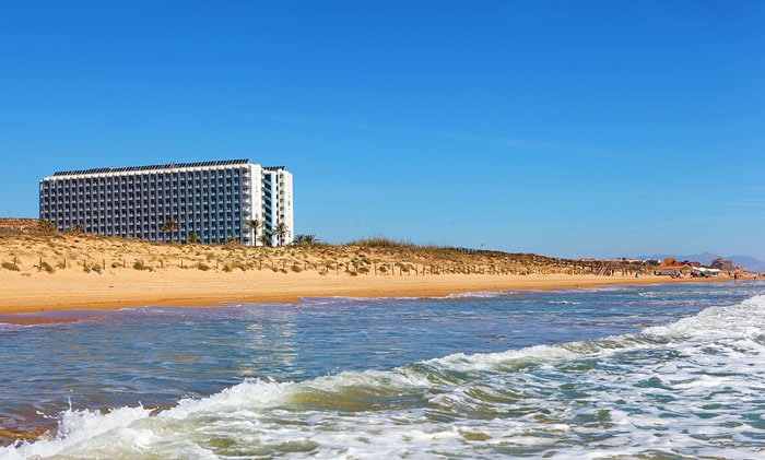 Hotel Playas de Guardamar, en Campomar, Alicante