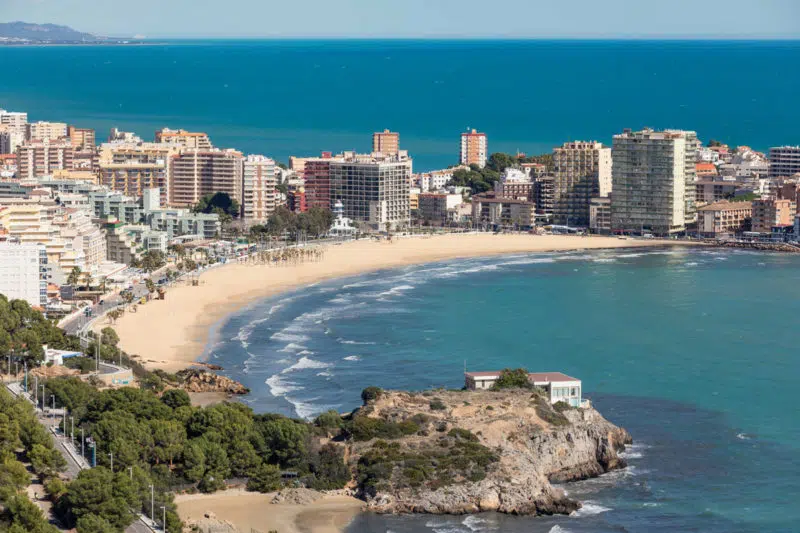 Playa de la Concha, en Oropesa del Mar, Castellón