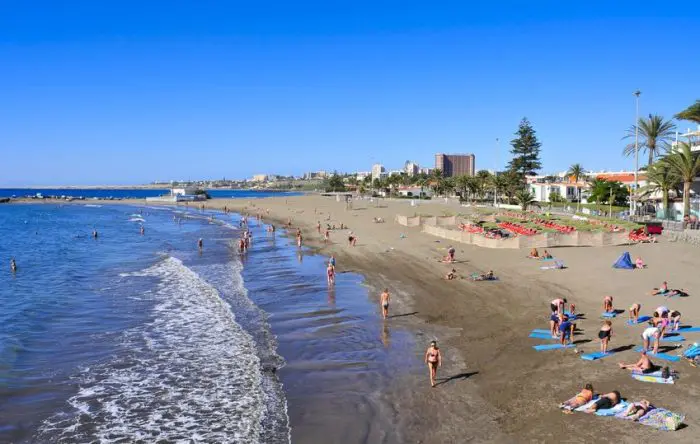 Playa de Maspalomas, en Maspalomas, Las Palmas, Gran Canaria