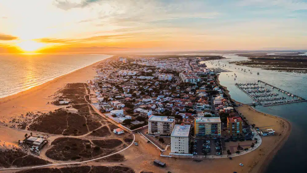 Punta Umbría, en Huelva, España