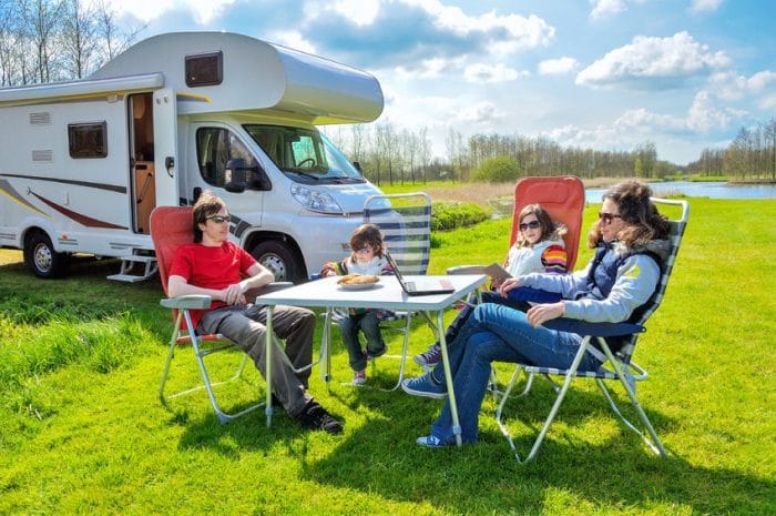 Vacaciones en caravana con niños