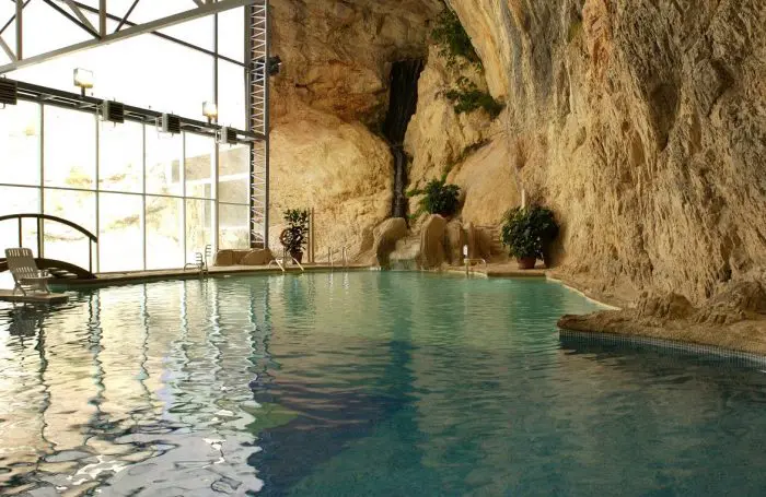Balneario Sicilia, en Jaraba, Zaragoza