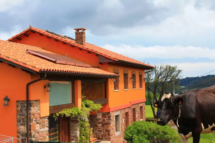 Casa rural Jesusa en El Pedregal, Logrezana, Asturias