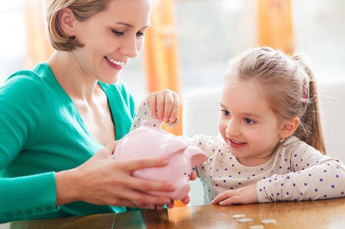 Enseñar a los niños el valor del dinero