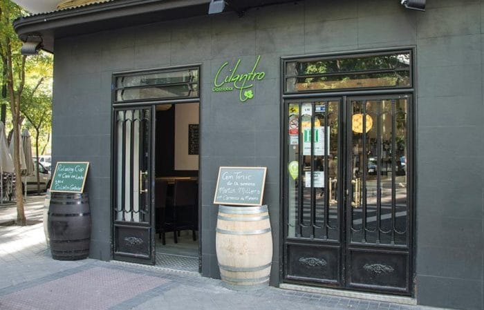 Hamburguesería Cilantro, en Madrid
