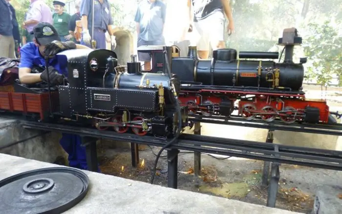 Tren en miniatura Club Ferroviario Vaporista de Mallorca, en Islas Baleares