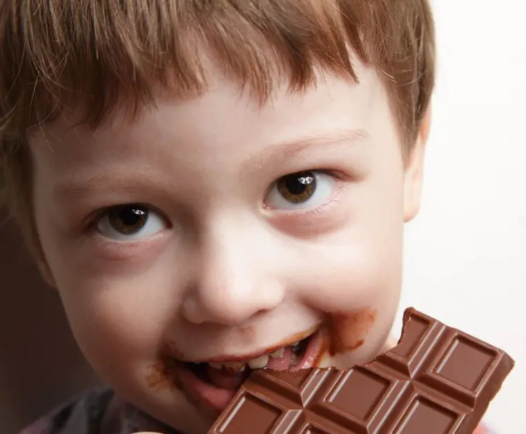 Los beneficios del chocolate para los niños