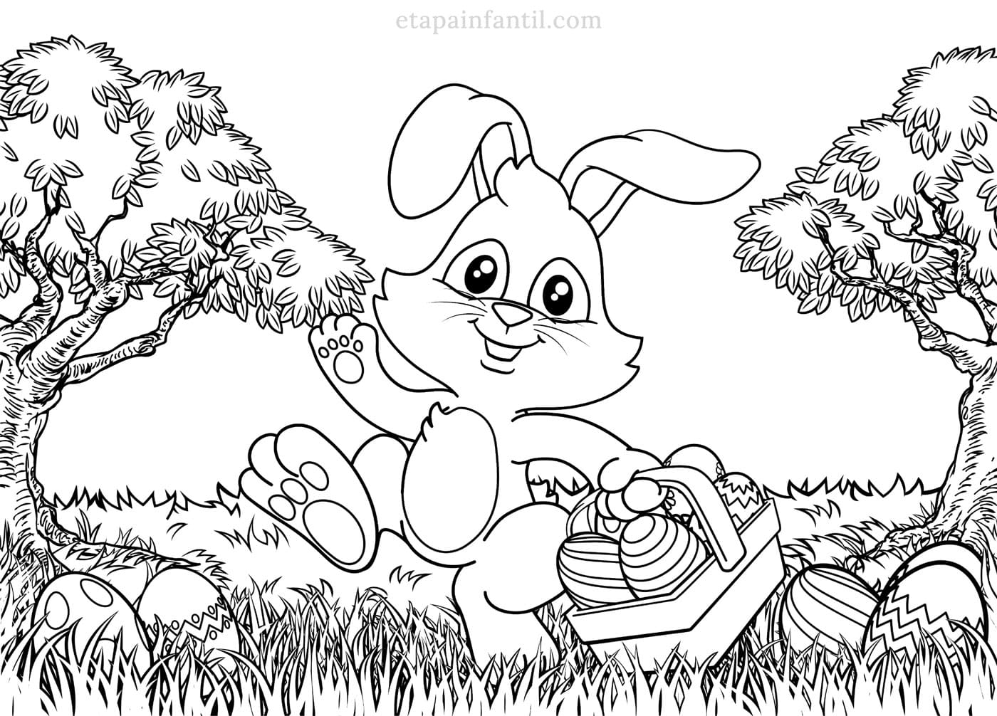 20 dibujos para imprimir y colorear - Etapa Infantil