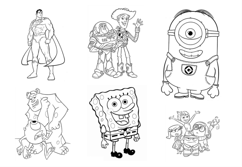 20 dibujos para imprimir y colorear Etapa Infantil