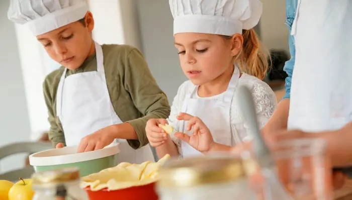 Taller de cocina castañada niños