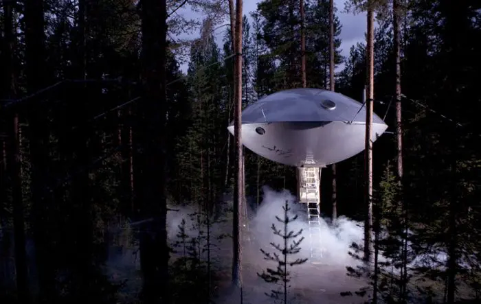 Hotel Treehotel en Harads, Suecia