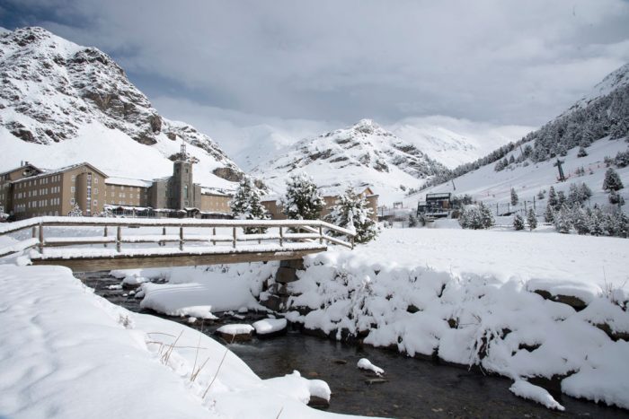 Hotel Vall de Núria, en Queralbs, Girona
