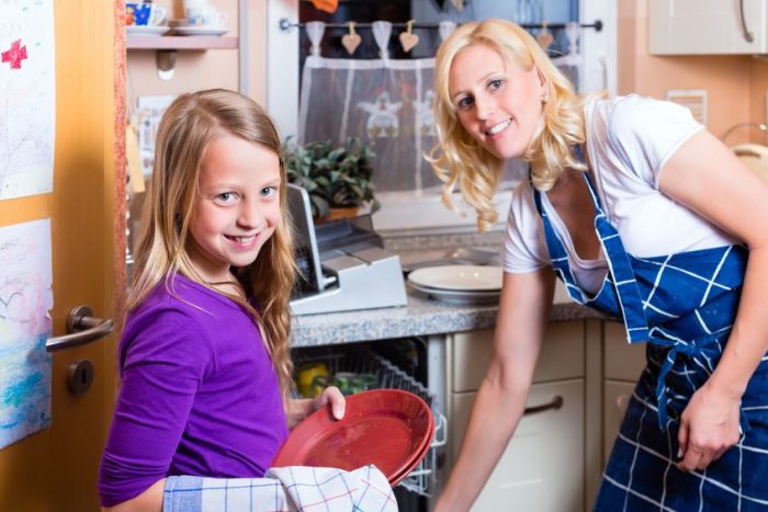 Tareas hogar niños