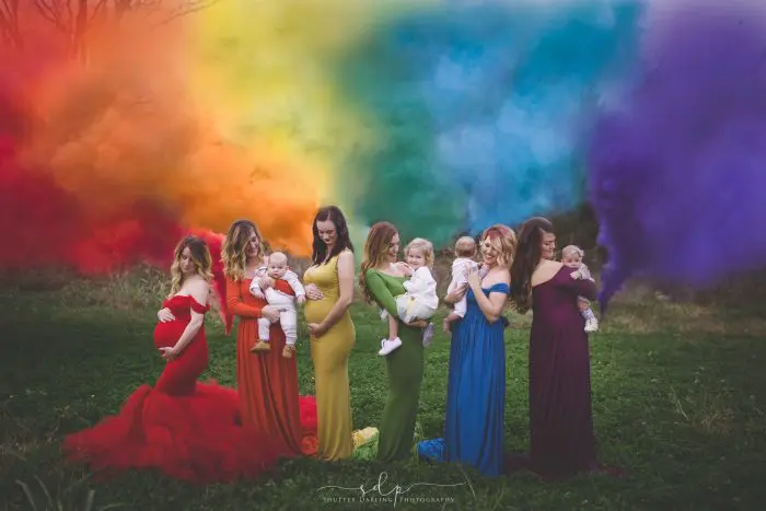 Bebe arcoiris