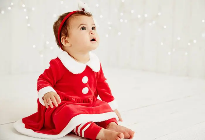 Looks navideños infantiles