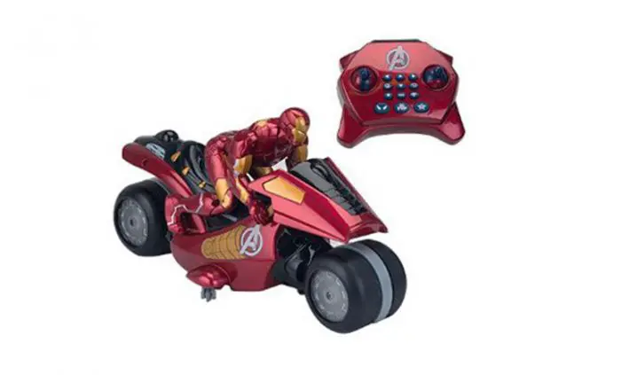 Juguete radiocontrol Motocicleta Iron Man